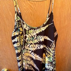 Kahulaleʻa Tank Dress- XL, black, lehua design